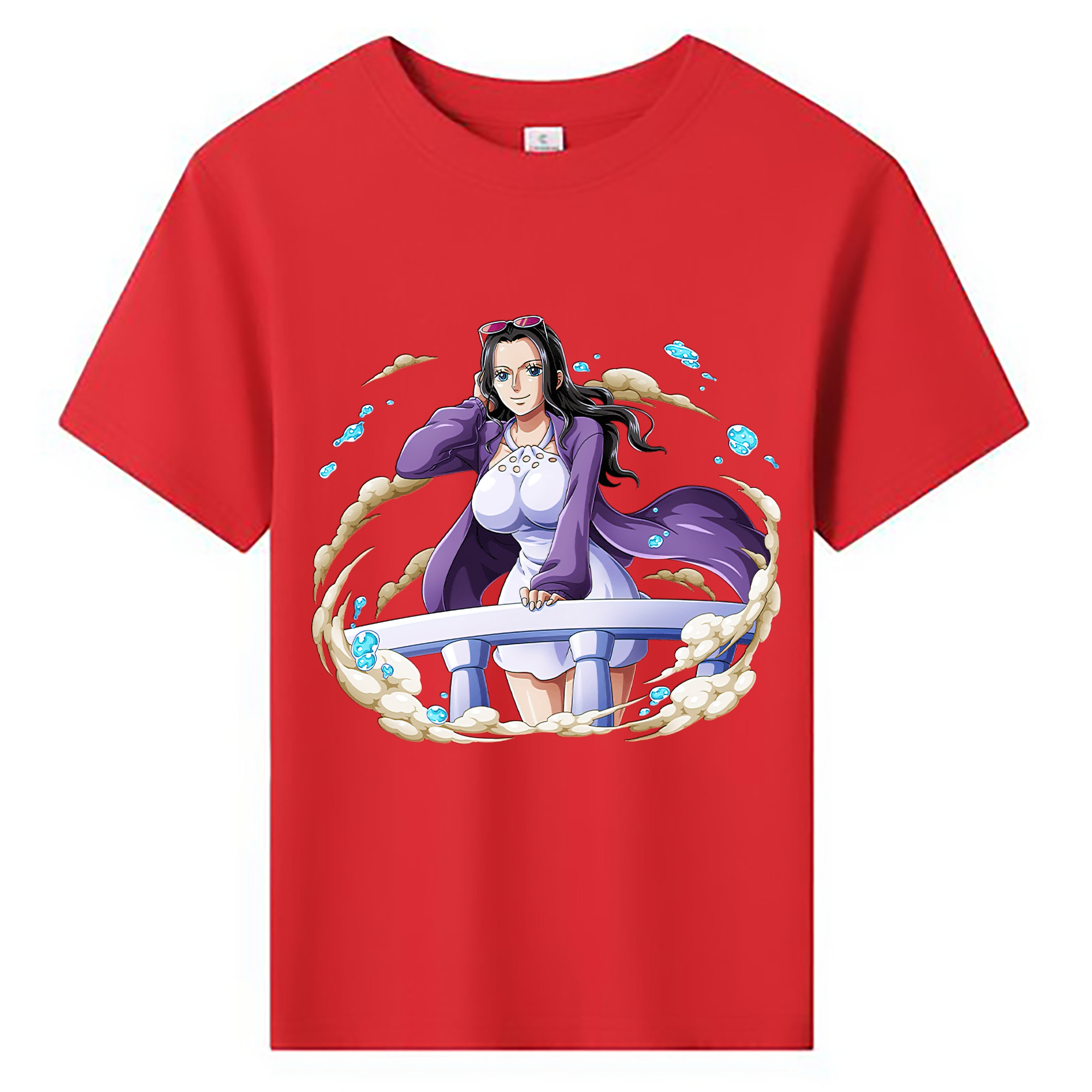 ワンピース ニコ・ロビン ONE PIECE Nico Robin 綿100％キッズTシャツ（フロントプリント）
