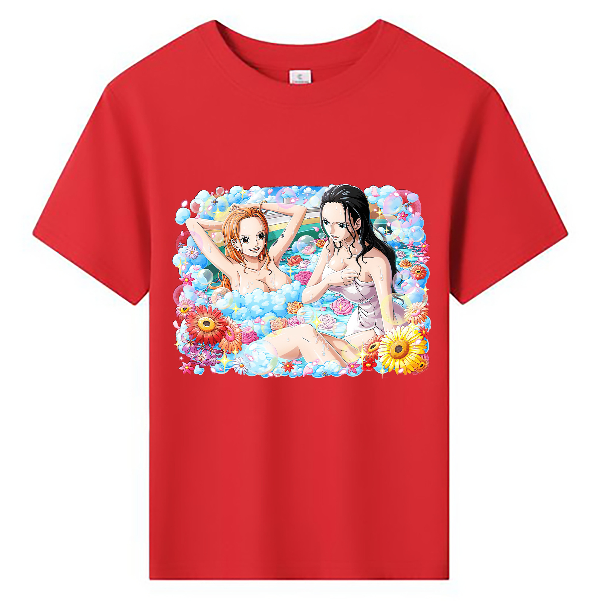 ワンピース ニコ・ロビン ONE PIECE Nico Robin 綿100％キッズTシャツ（フロントプリント）