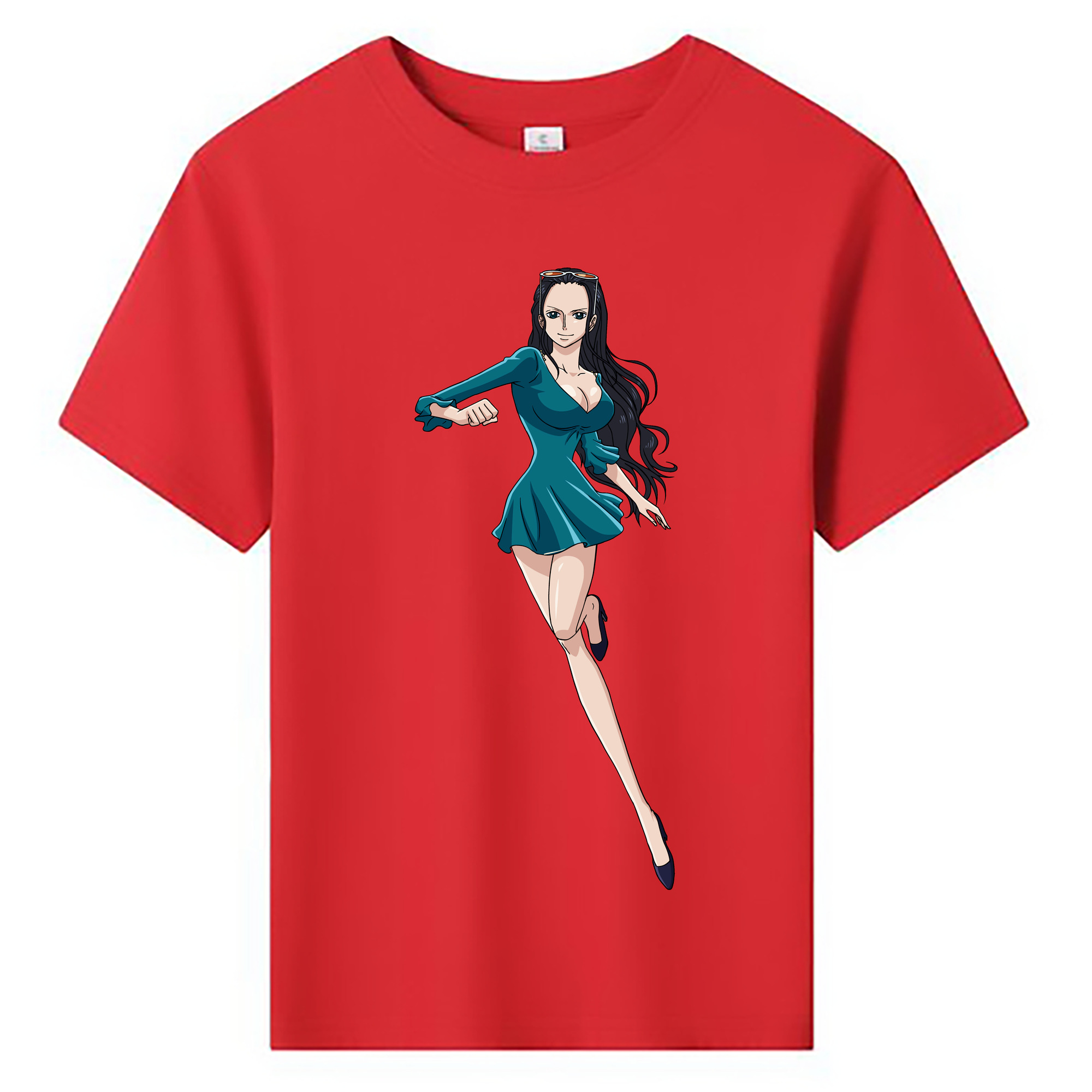 ワンピース ニコ・ロビン ONE PIECE Nico Robin 綿100％キッズTシャツ（フロントプリント）