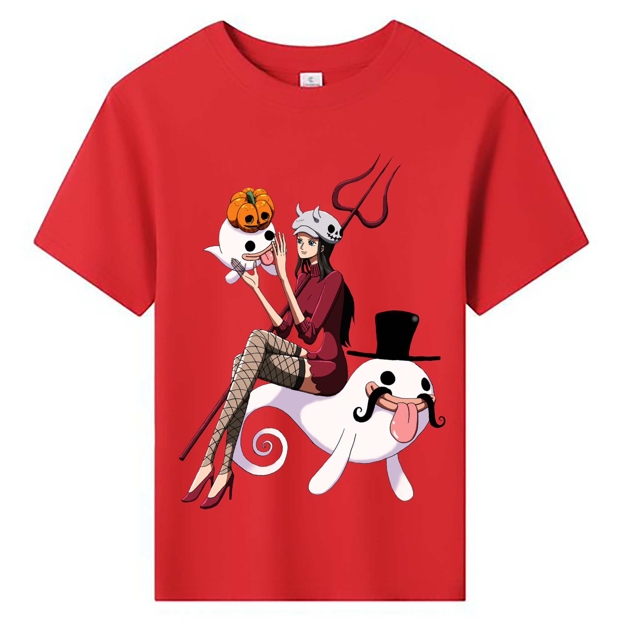 ワンピース ニコ・ロビン ONE PIECE Nico Robin 綿100％キッズTシャツ（フロントプリント）