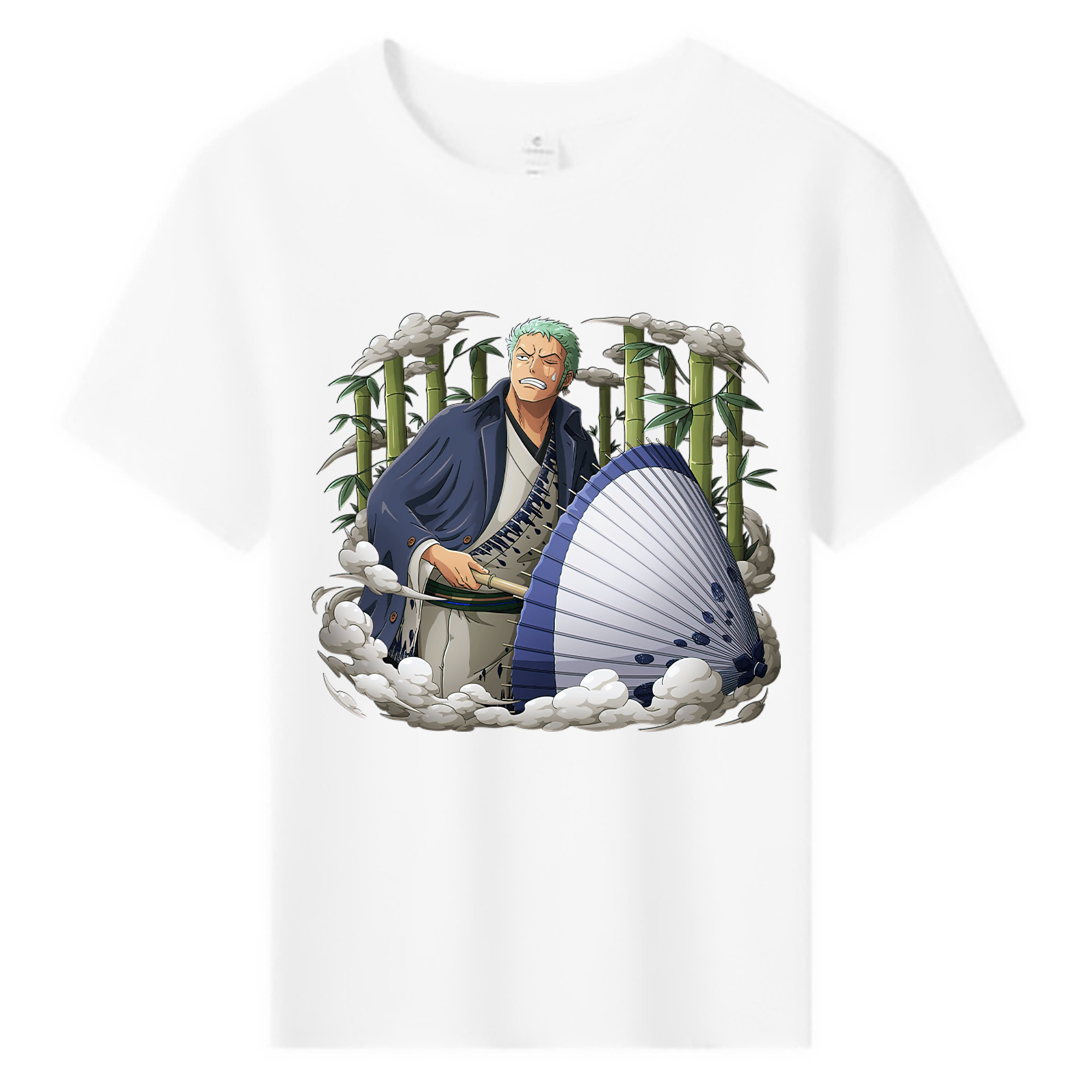 ワンピース ロロノア・ゾロ ONE PIECE Roronoa Zoro 綿100％キッズTシャツ（フロントプリント）