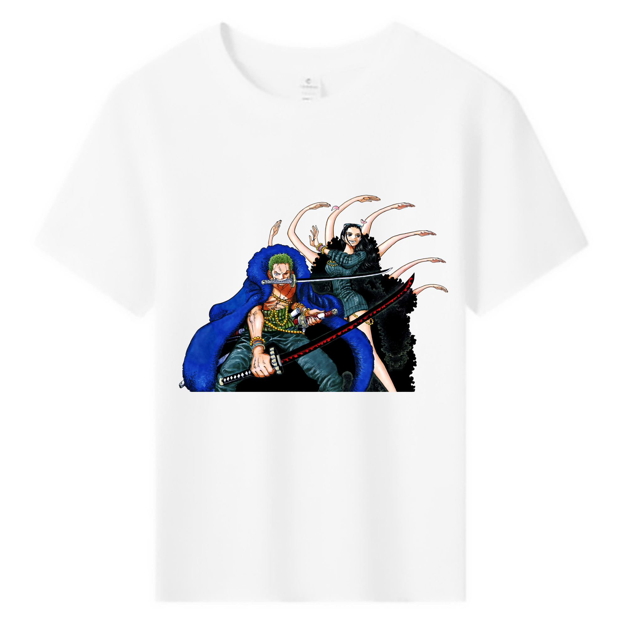 ワンピース ロロノア・ゾロ ONE PIECE Roronoa Zoro 綿100％キッズTシャツ（フロントプリント）