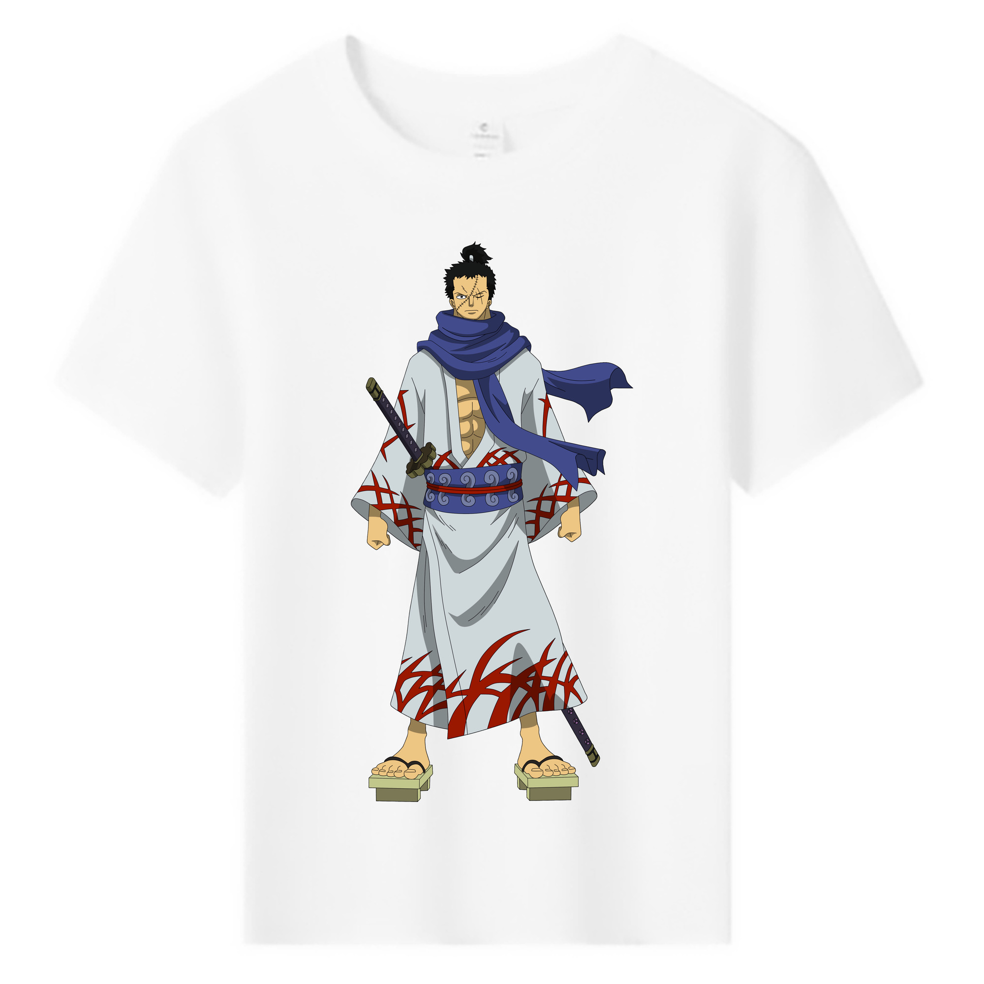 ワンピース ロロノア・ゾロ ONE PIECE Roronoa Zoro 綿100％キッズTシャツ（フロントプリント）