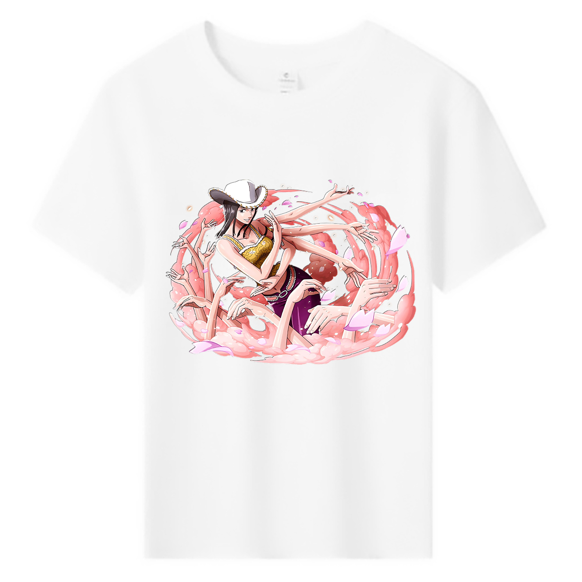 （画像用） ワンピース ニコ・ロビン ONE PIECE Nico Robin 綿100％キッズTシャツ（フロントプリント）