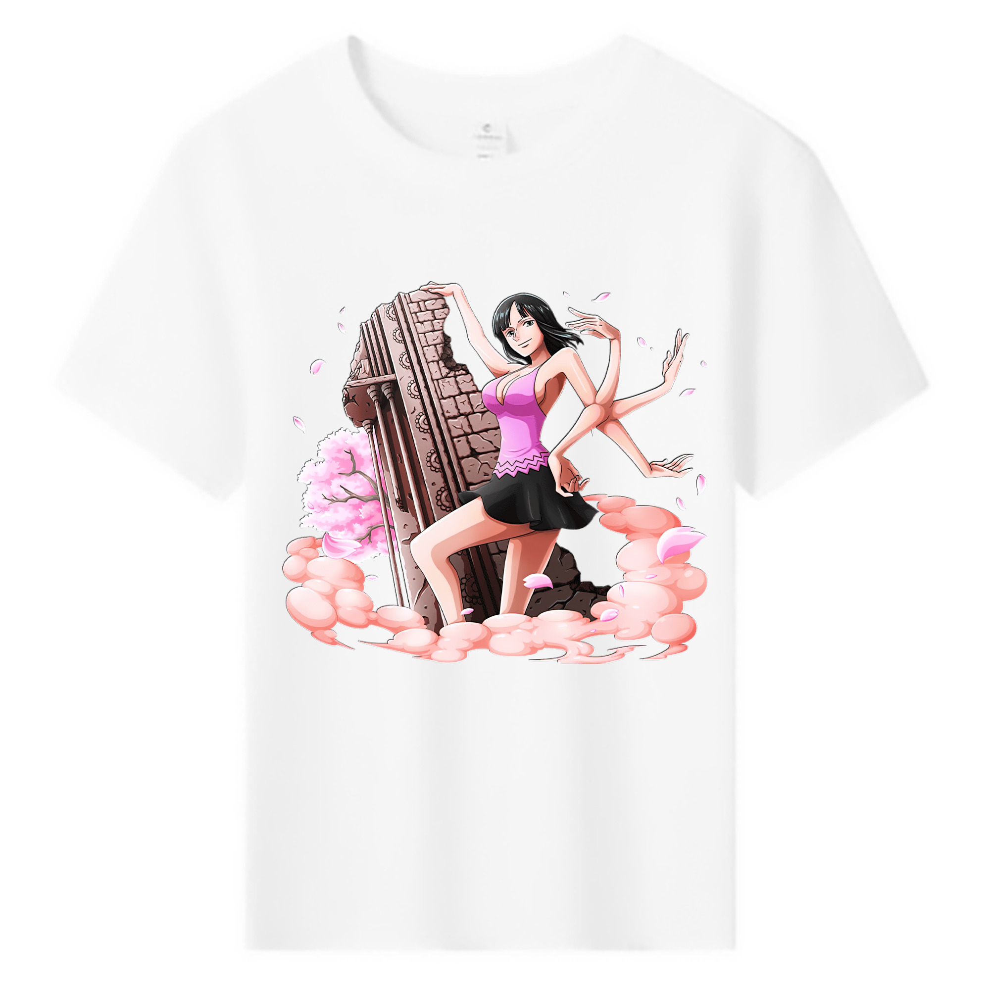 （画像用） ワンピース ニコ・ロビン ONE PIECE Nico Robin 綿100％キッズTシャツ（フロントプリント）