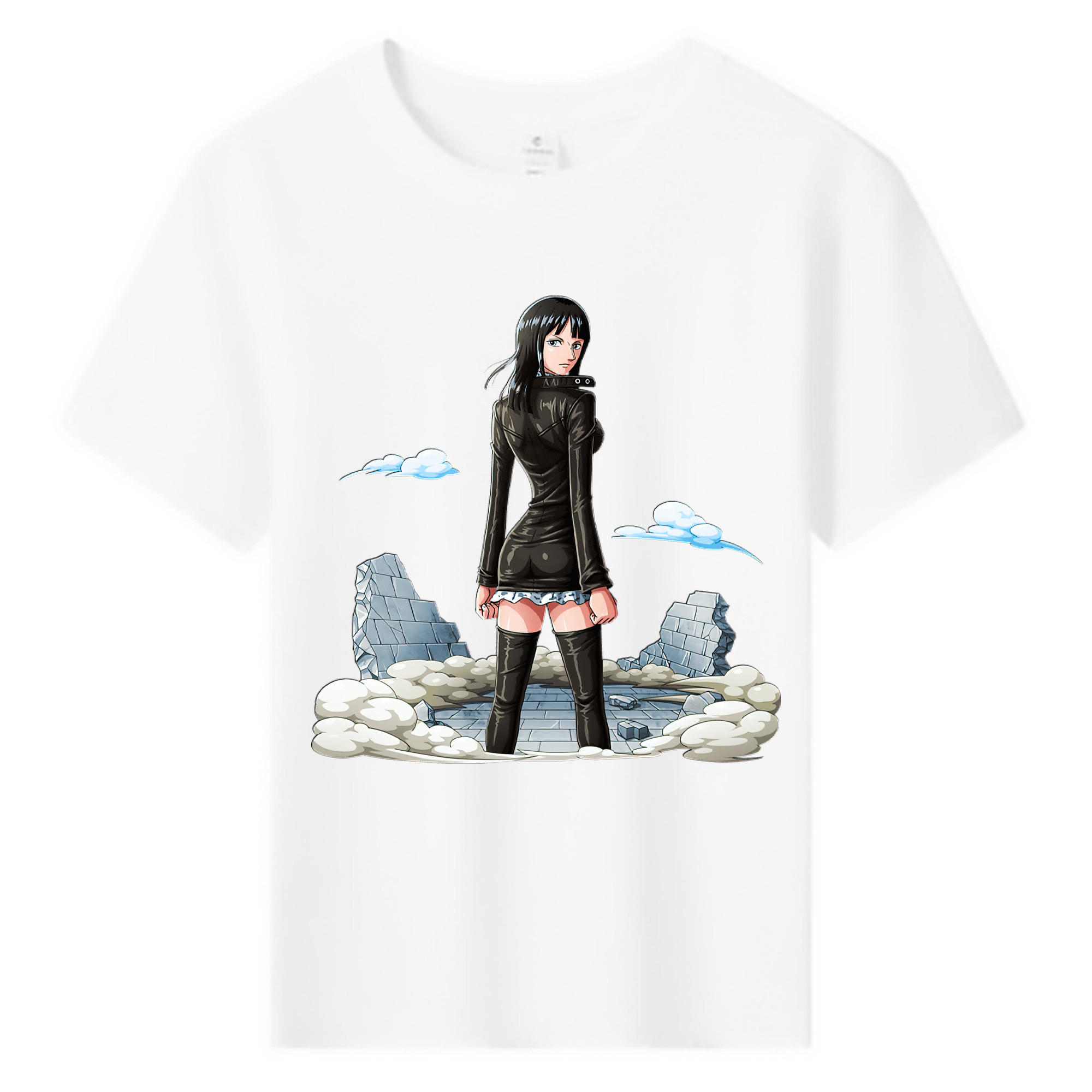 ワンピース ニコ・ロビン ONE PIECE Nico Robin 綿100％キッズTシャツ（フロントプリント）