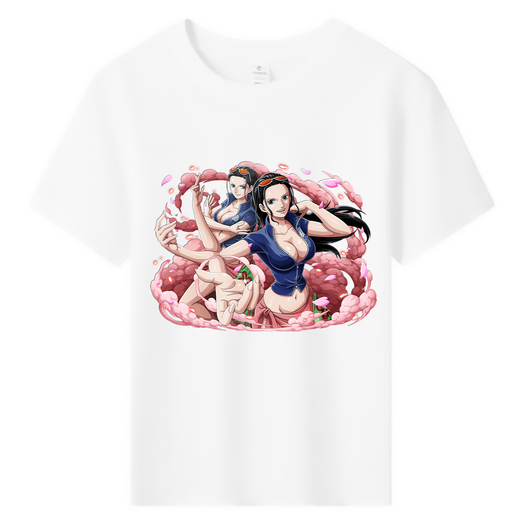 ワンピース ニコ・ロビン ONE PIECE Nico Robin 綿100％キッズTシャツ（フロントプリント）