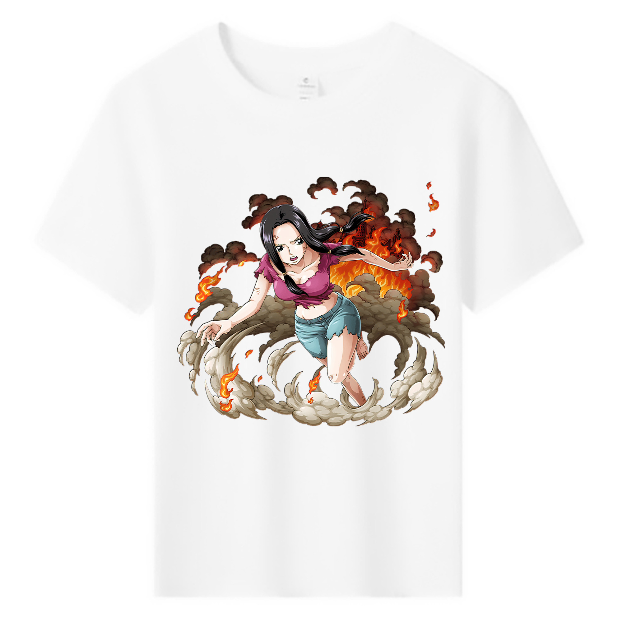 ワンピース ニコ・ロビン ONE PIECE Nico Robin 綿100％キッズTシャツ（フロントプリント）