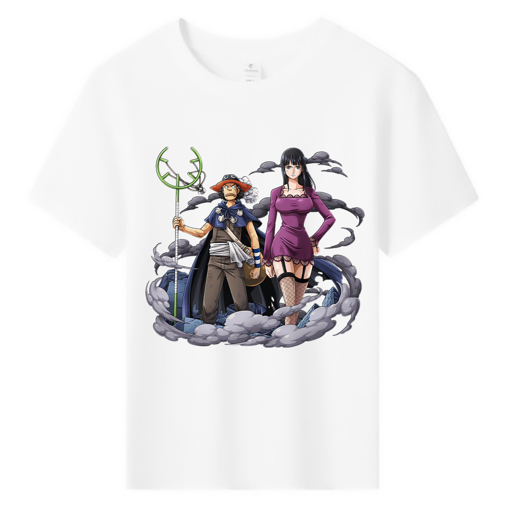 ワンピース ニコ・ロビン ONE PIECE Nico Robin 綿100％キッズTシャツ（フロントプリント）