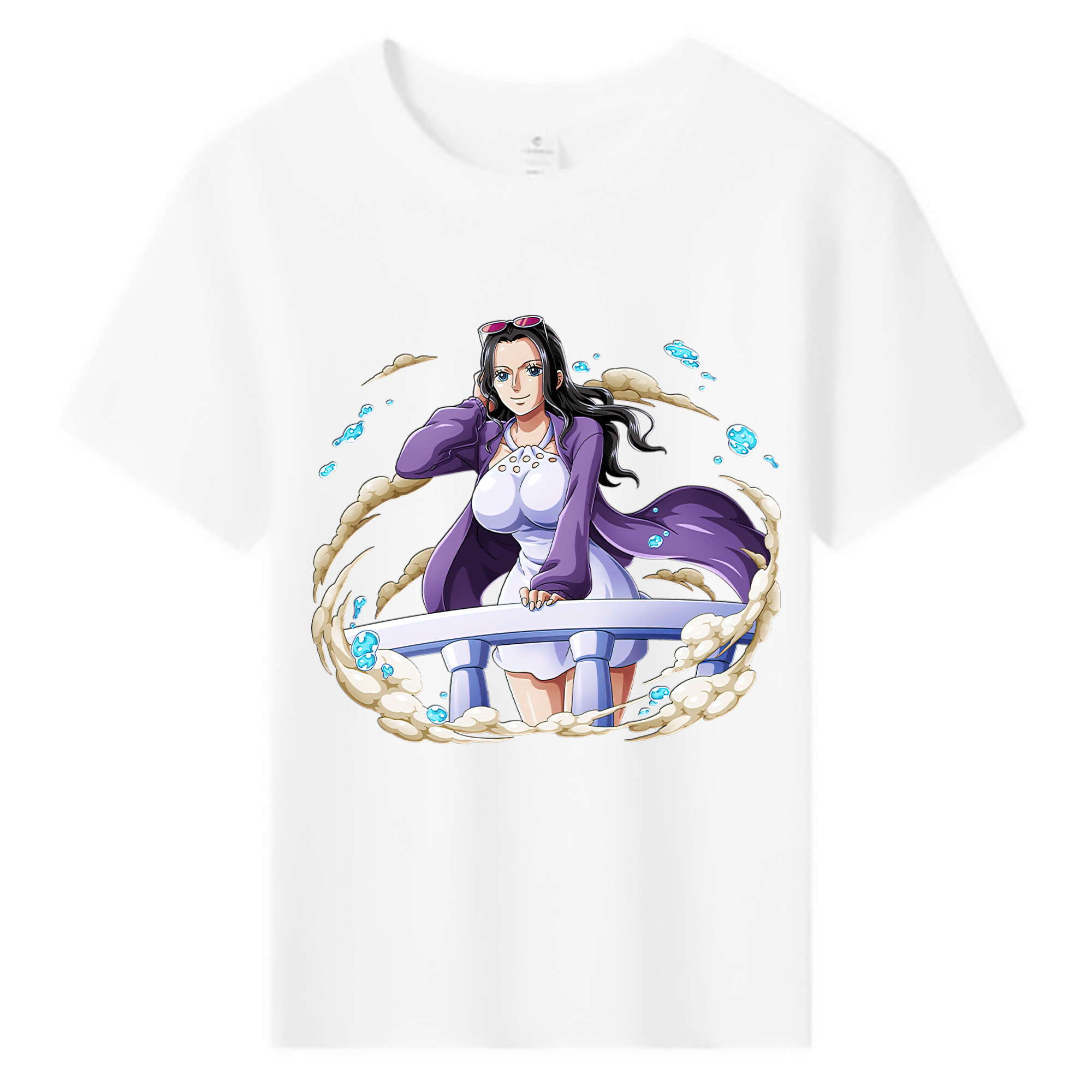 ワンピース ニコ・ロビン ONE PIECE Nico Robin 綿100％キッズTシャツ（フロントプリント）