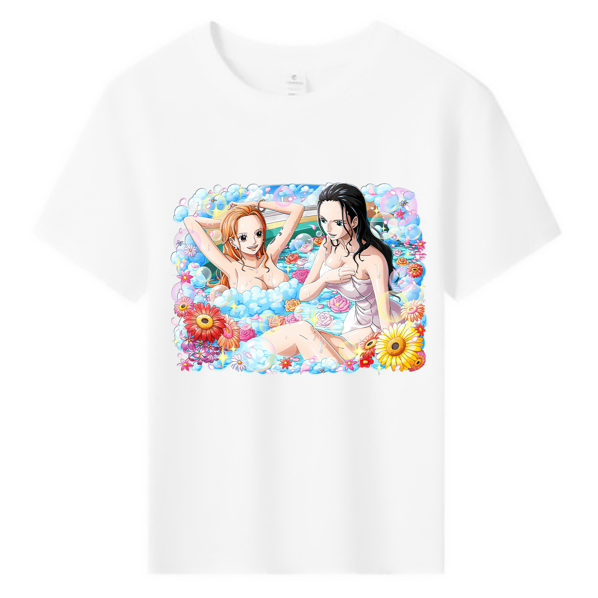 ワンピース ニコ・ロビン ONE PIECE Nico Robin 綿100％キッズTシャツ（フロントプリント）
