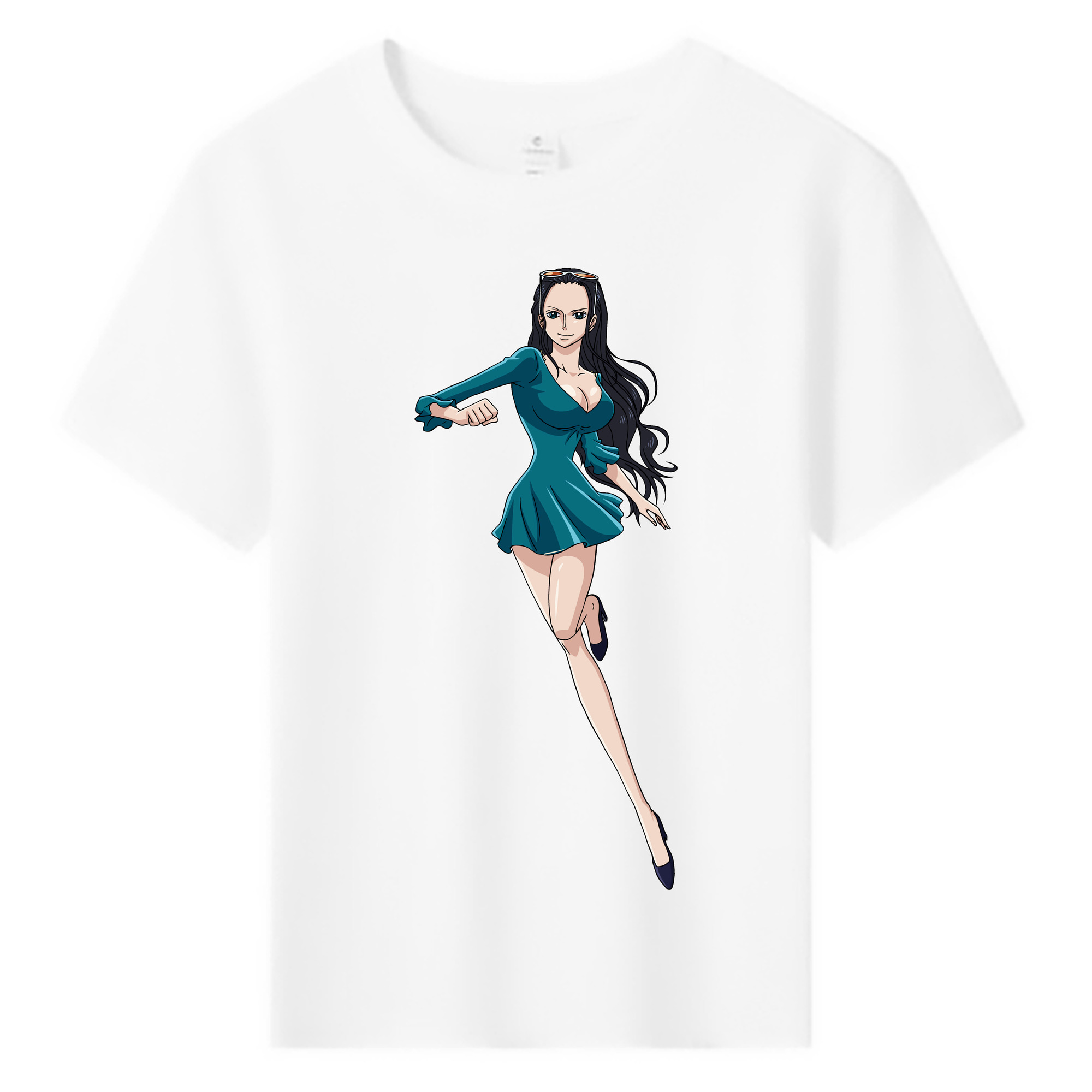 ワンピース ニコ・ロビン ONE PIECE Nico Robin 綿100％キッズTシャツ（フロントプリント）
