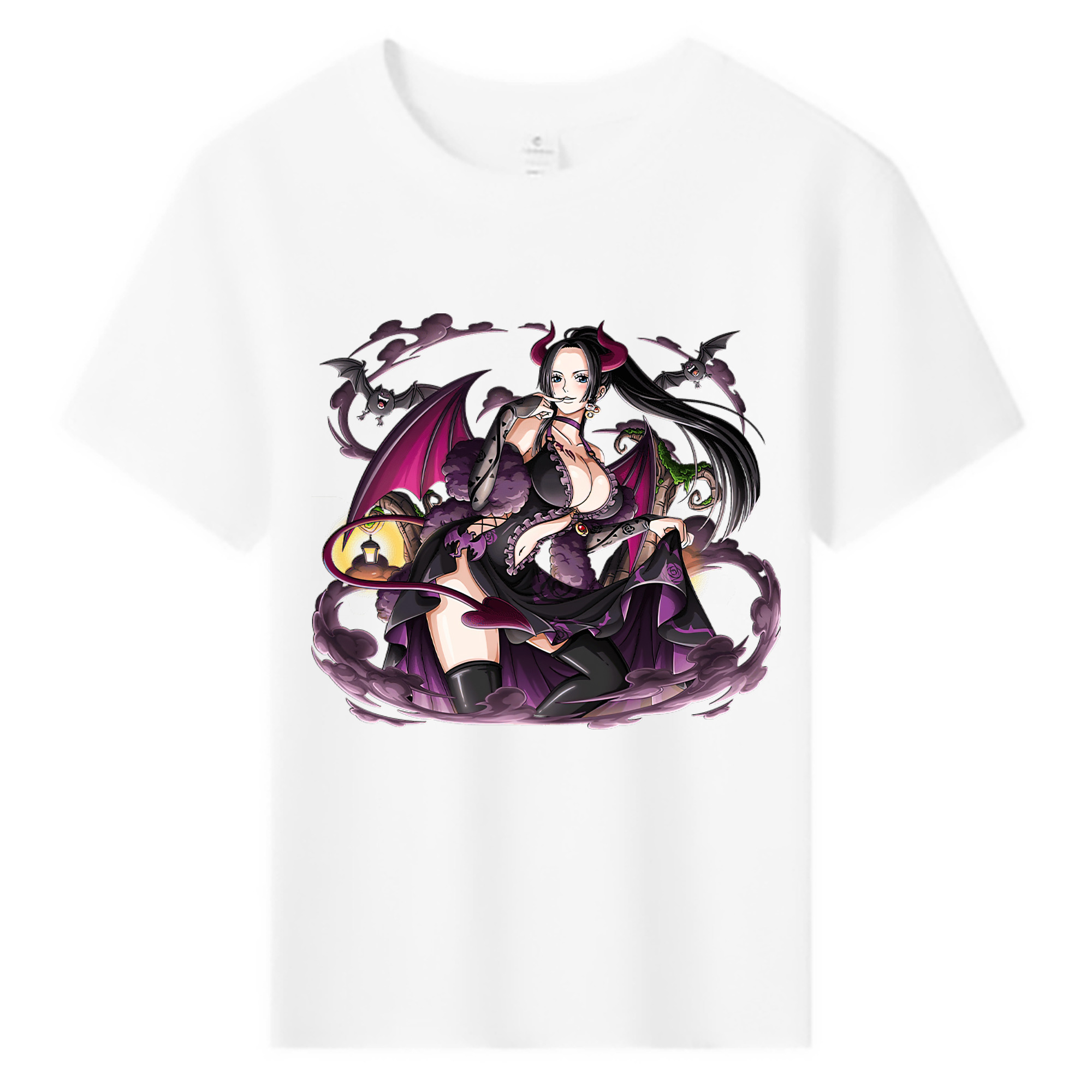 ワンピース ボア・ハンコック ONE PIECE Boa·Hancock 綿100％キッズTシャツ（フロントプリント）