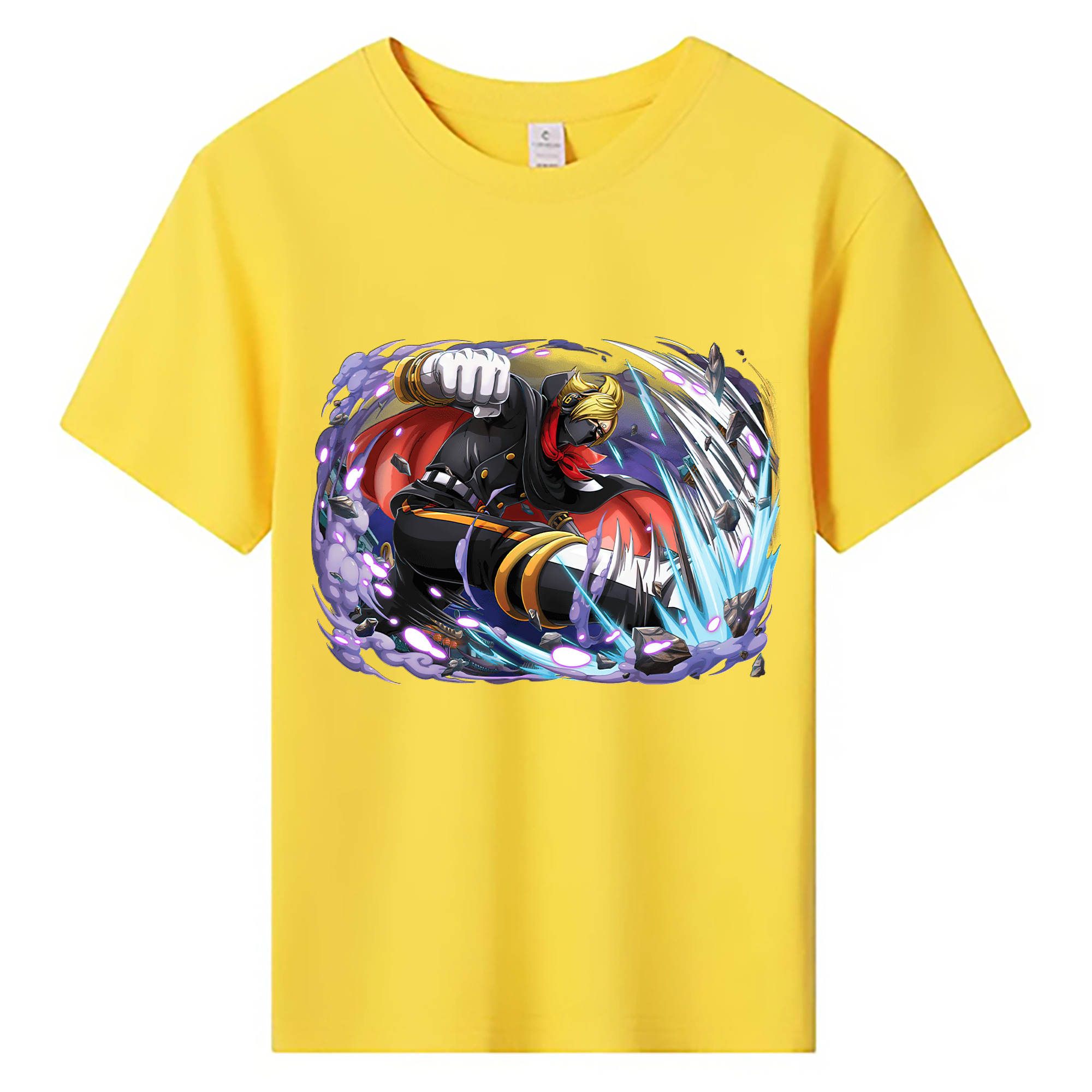 ワンピース ロロノア・ゾロ ONE PIECE Roronoa Zoro 綿100％キッズTシャツ（フロントプリント）