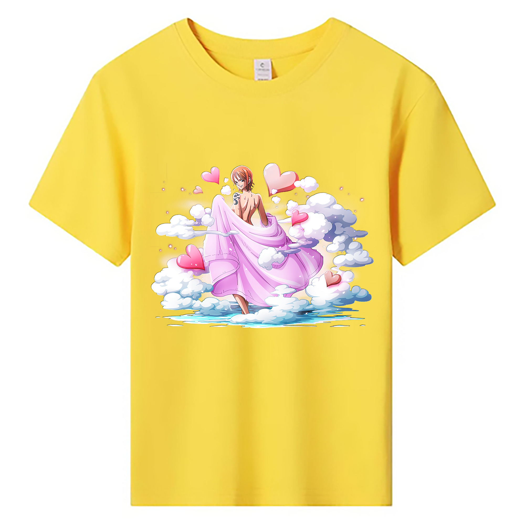 ワンピース ナミ ONE PIECE Nami 綿100％キッズTシャツ（フロントプリント）