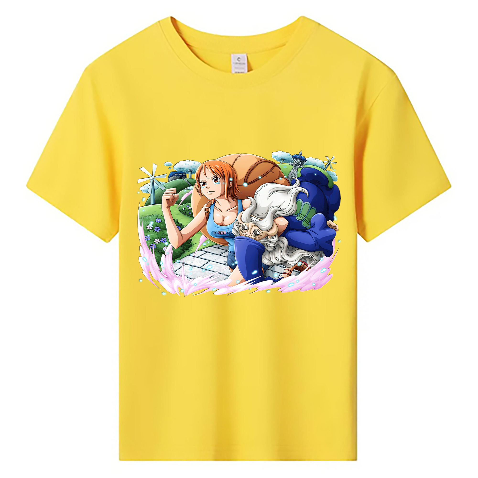 ワンピース ナミ ONE PIECE Nami 綿100％キッズTシャツ（フロントプリント）