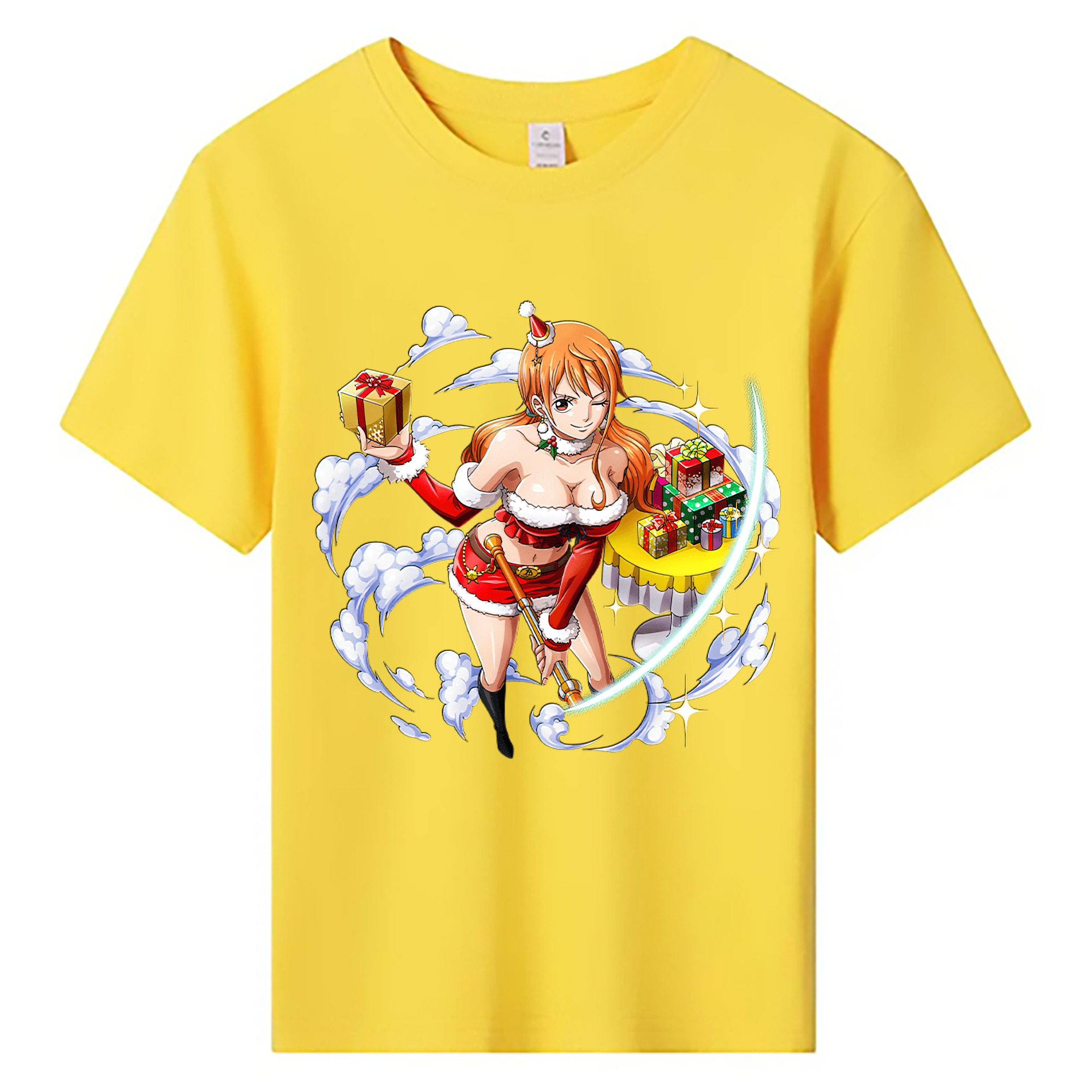 ワンピース ナミ ONE PIECE Nami 綿100％キッズTシャツ（フロントプリント）
