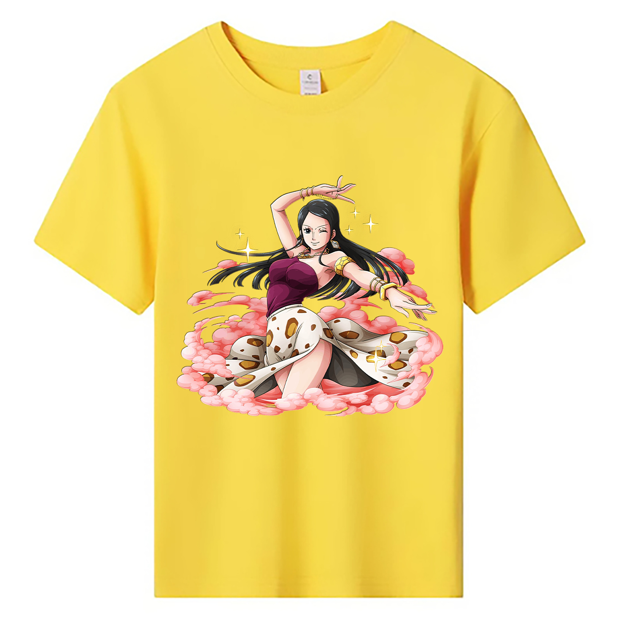 ワンピース ニコ・ロビン ONE PIECE Nico Robin 綿100％キッズTシャツ（フロントプリント）