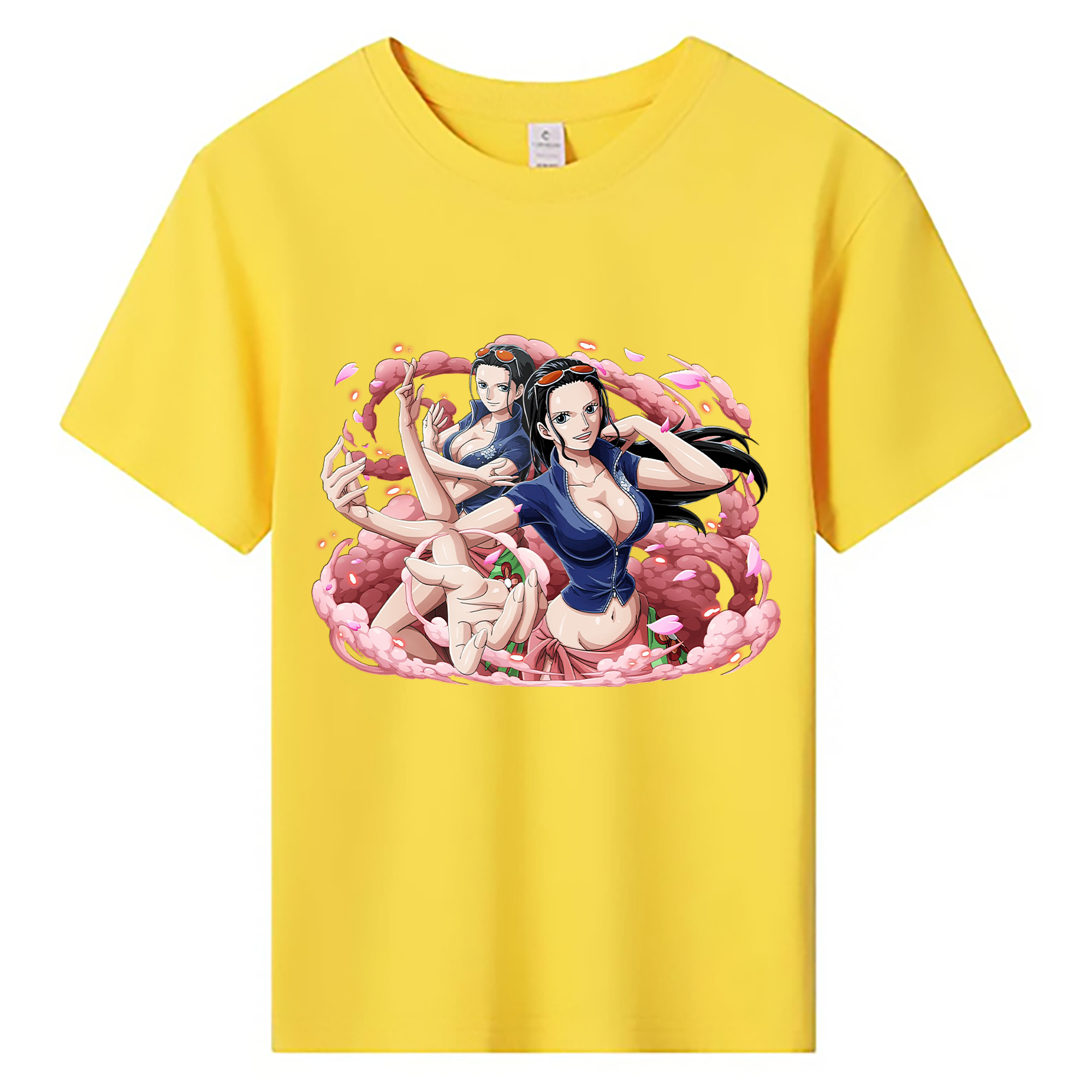 ワンピース ニコ・ロビン ONE PIECE Nico Robin 綿100％キッズTシャツ（フロントプリント）