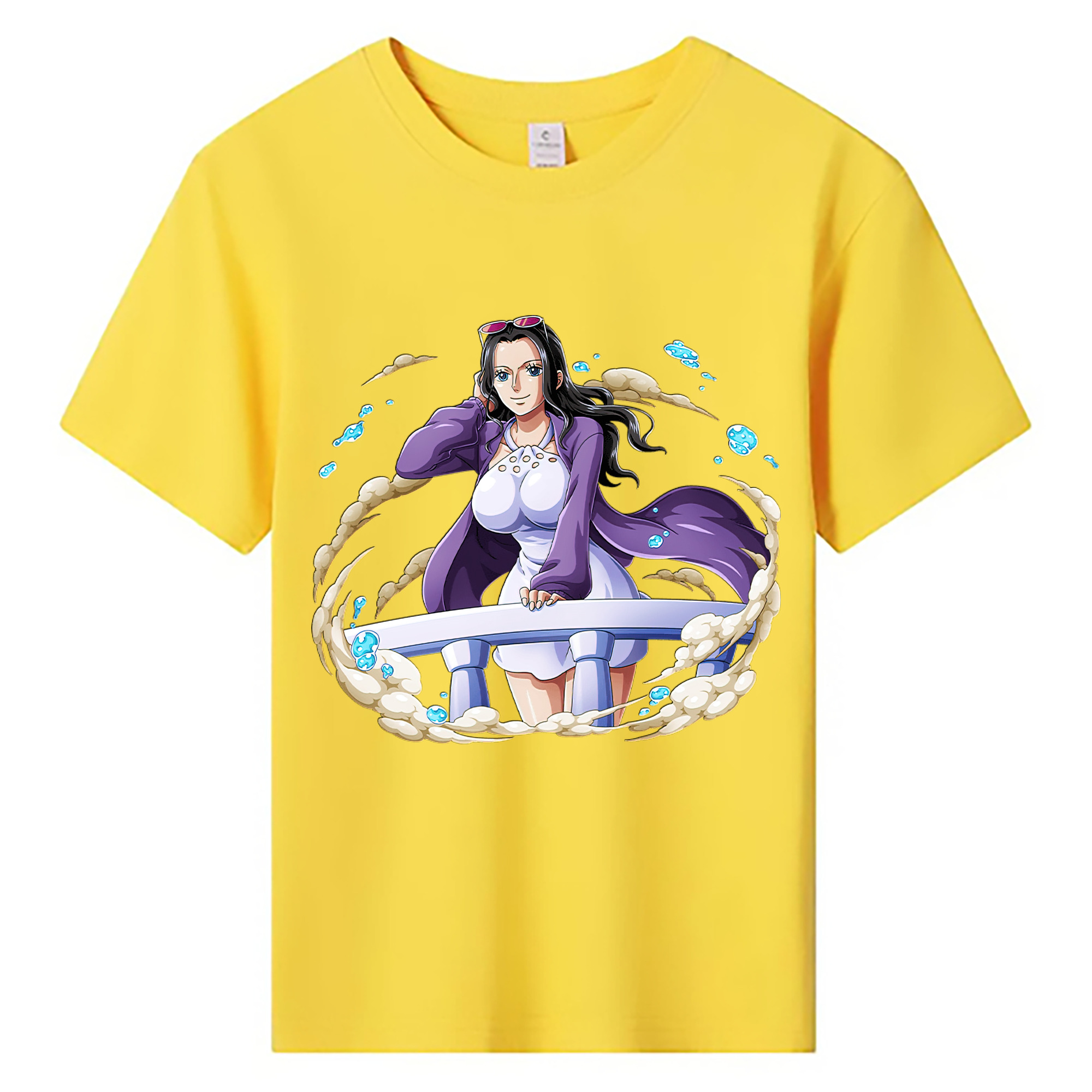 ワンピース ニコ・ロビン ONE PIECE Nico Robin 綿100％キッズTシャツ（フロントプリント）