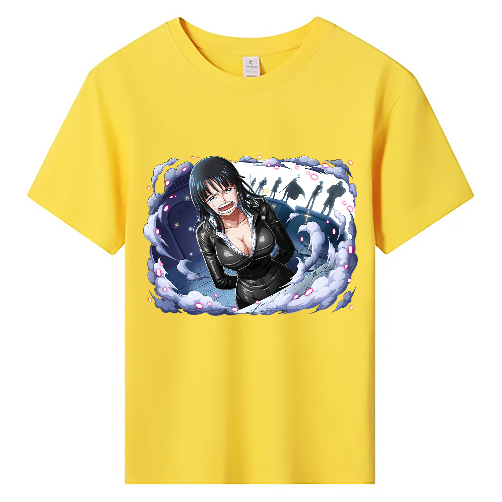 ワンピース ニコ・ロビン ONE PIECE Nico Robin 綿100％キッズTシャツ（フロントプリント）