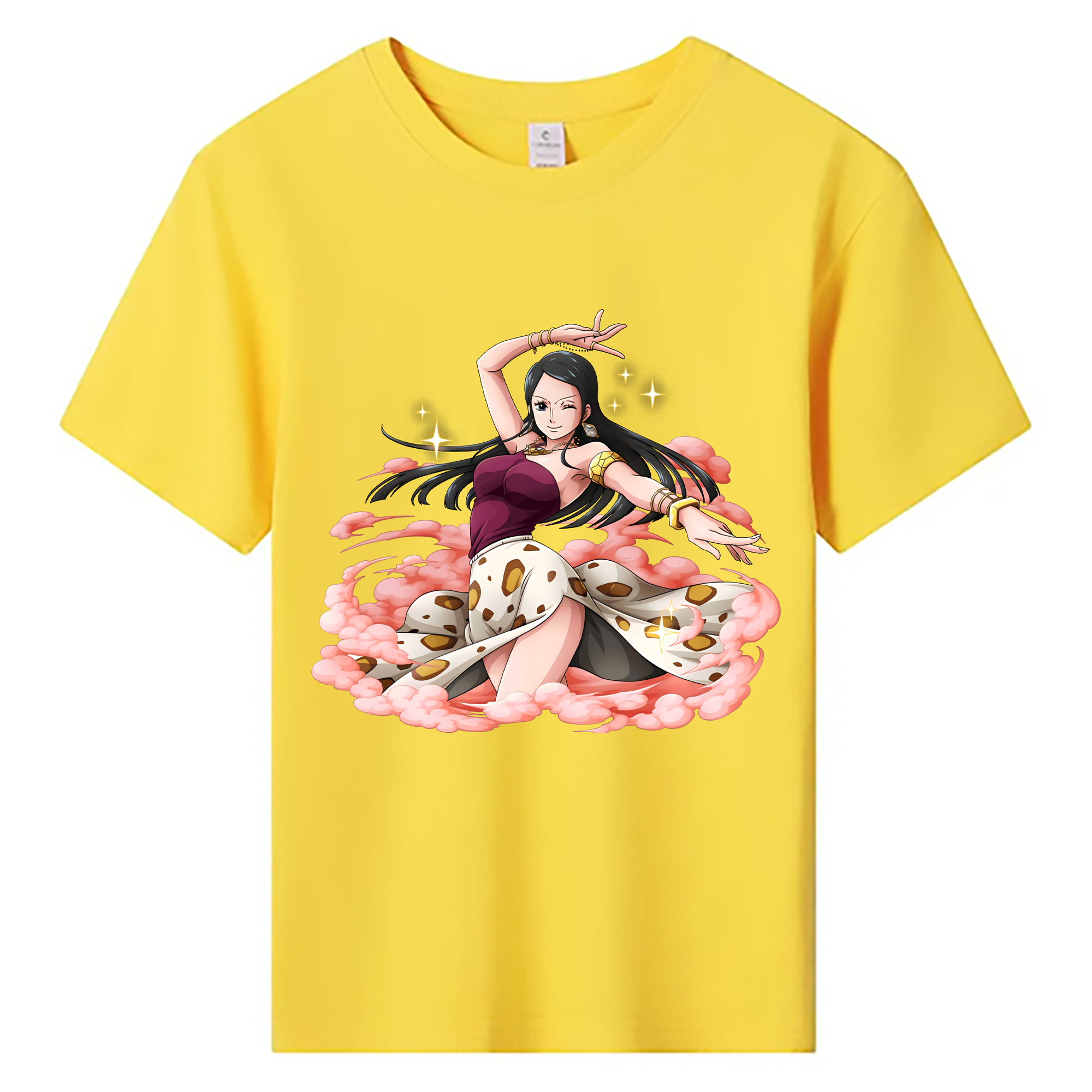 ワンピース ニコ・ロビン ONE PIECE Nico Robin 綿100％キッズTシャツ（フロントプリント）