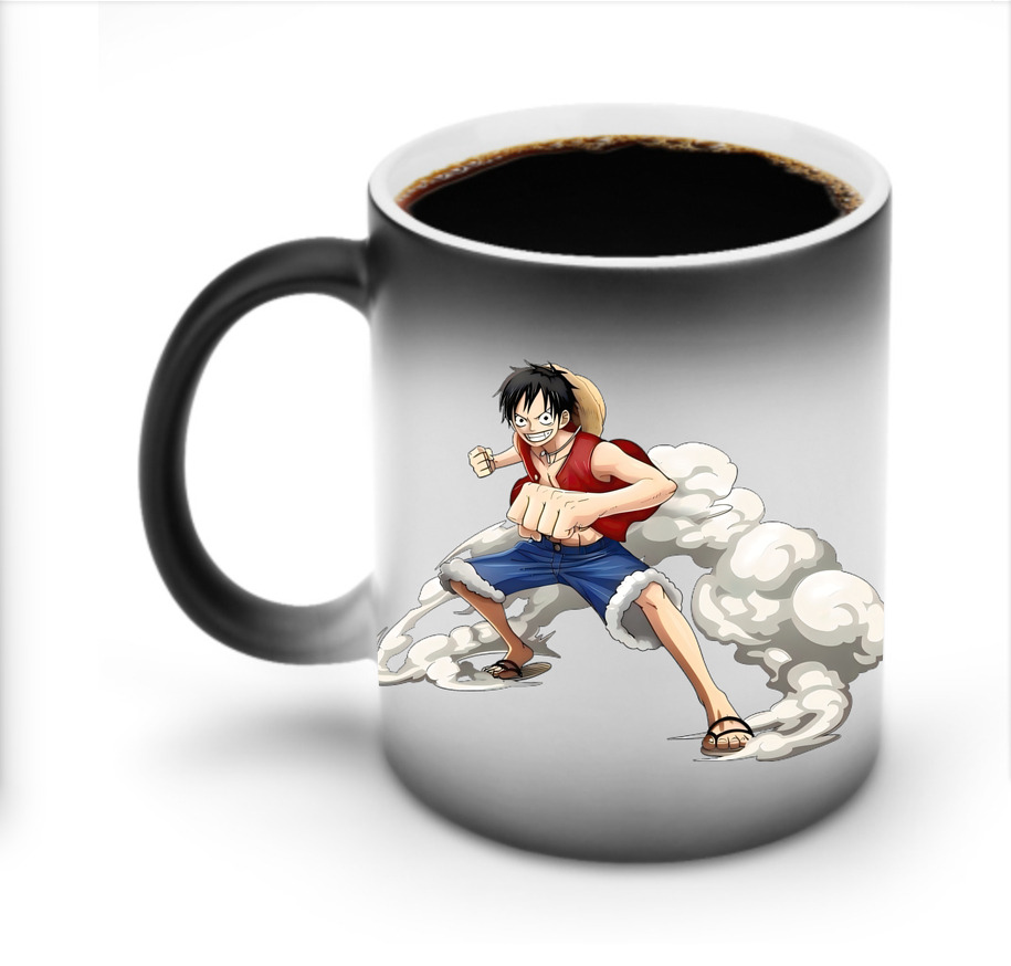 ワンピース モンキー・D・ルフィ ONE PIECE Monkey D. Luffy 温度変色マグカップ