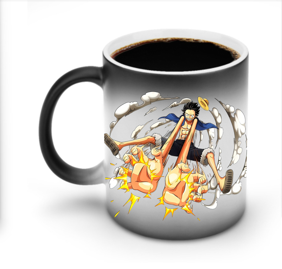 ワンピース モンキー・D・ルフィ ONE PIECE Monkey D. Luffy 温度変色マグカップ