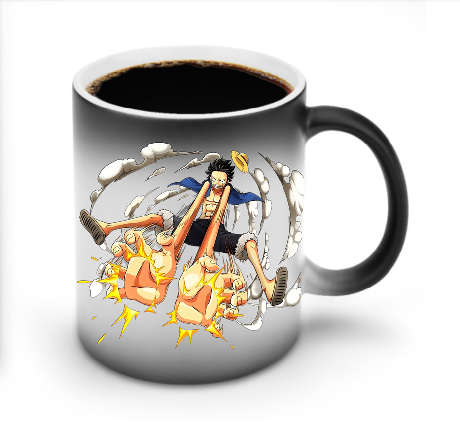 ワンピース モンキー・D・ルフィ ONE PIECE Monkey D. Luffy 温度変色マグカップ