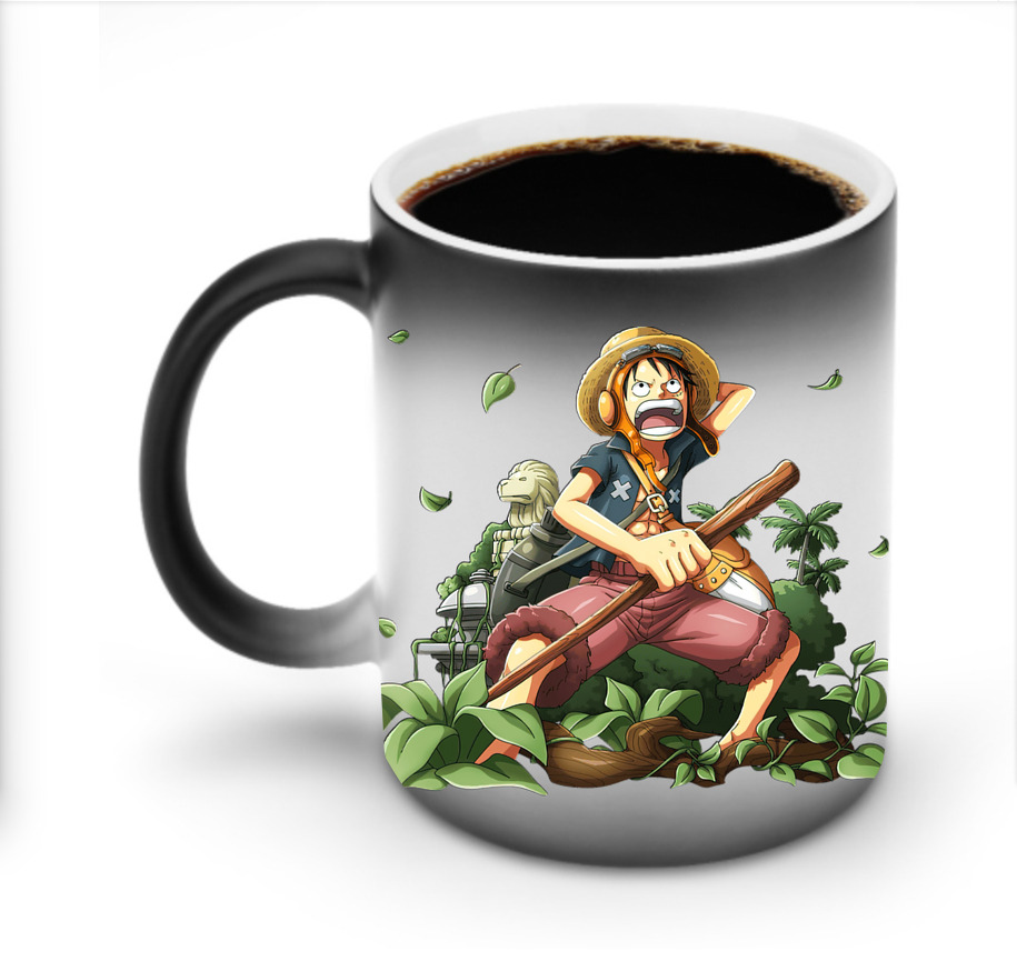 ワンピース モンキー・D・ルフィ ONE PIECE Monkey D. Luffy 温度変色マグカップ