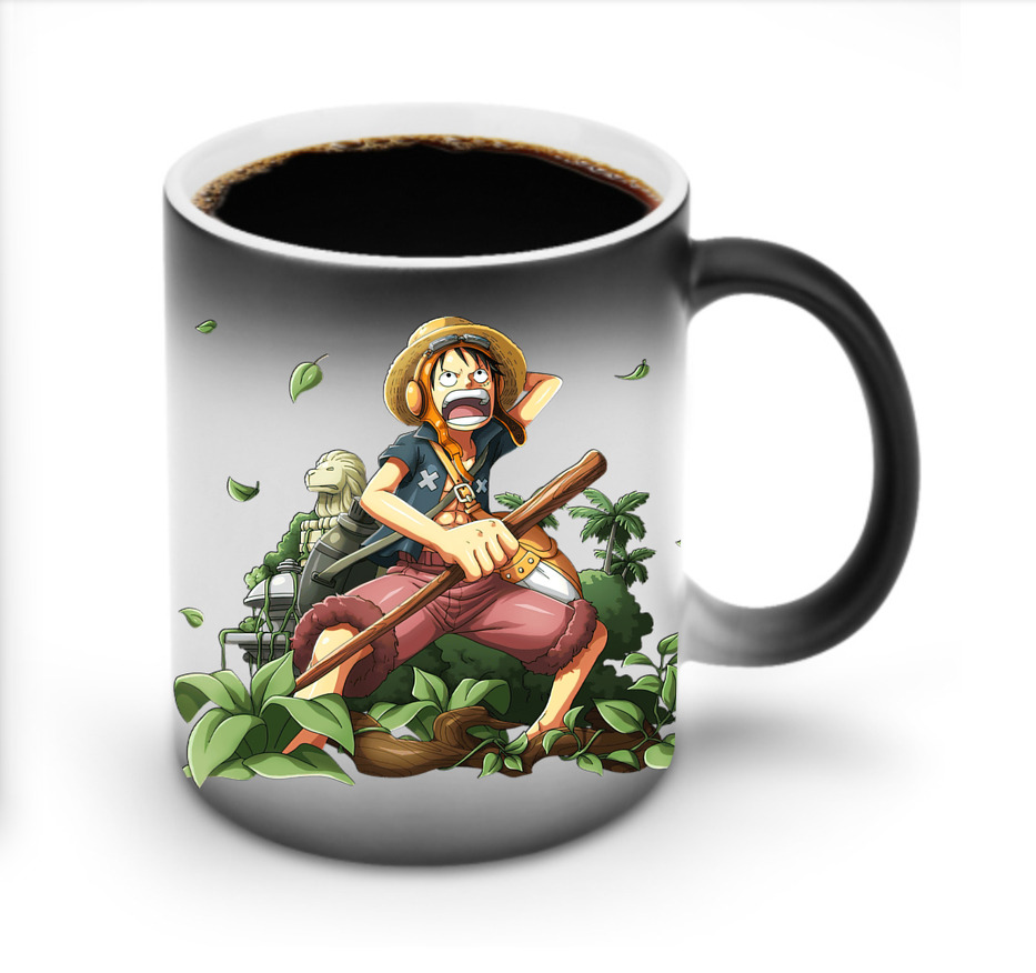 ワンピース モンキー・D・ルフィ ONE PIECE Monkey D. Luffy 温度変色マグカップ
