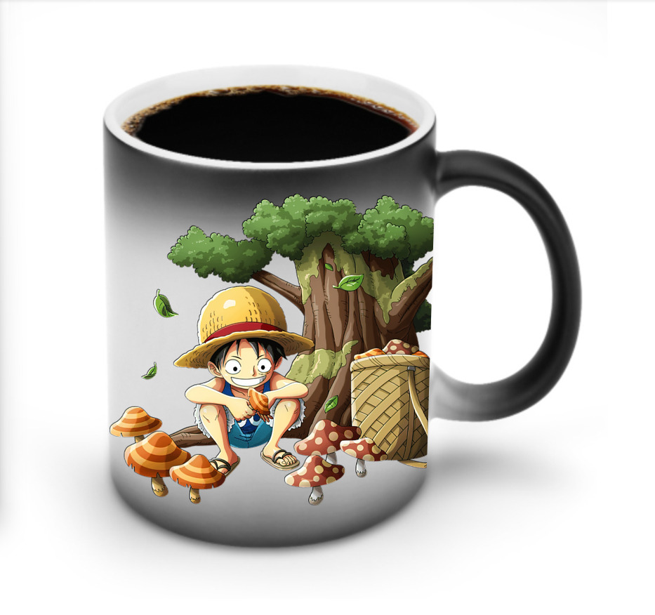 ワンピース モンキー・D・ルフィ ONE PIECE Monkey D. Luffy 温度変色マグカップ