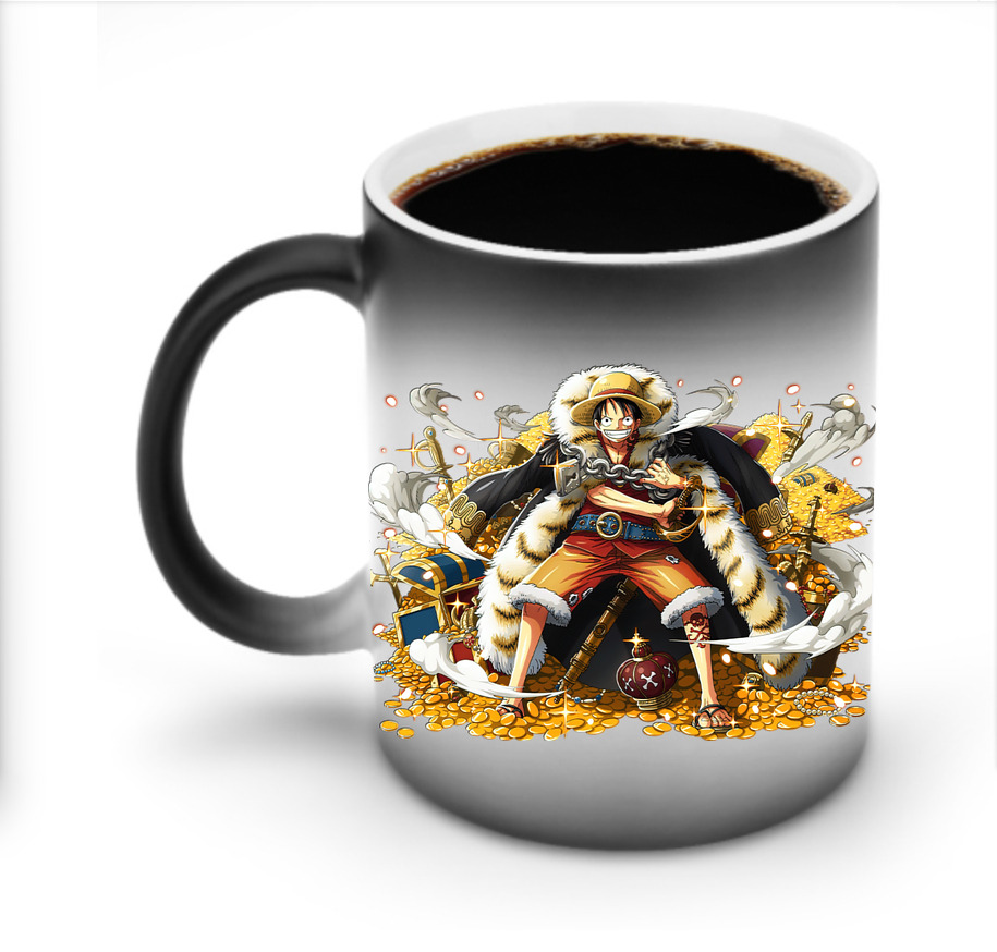 ワンピース モンキー・D・ルフィ ONE PIECE Monkey D. Luffy 温度変色マグカップ