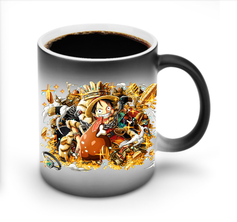 ワンピース モンキー・D・ルフィ ONE PIECE Monkey D. Luffy 温度変色マグカップ