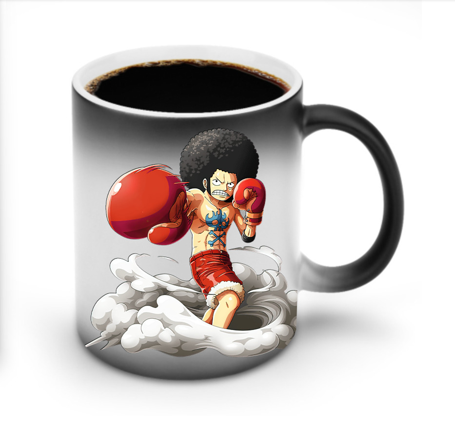 ワンピース モンキー・D・ルフィ ONE PIECE Monkey D. Luffy 温度変色マグカップ
