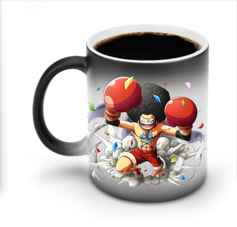 ワンピース モンキー・D・ルフィ ONE PIECE Monkey D. Luffy 温度変色マグカップ