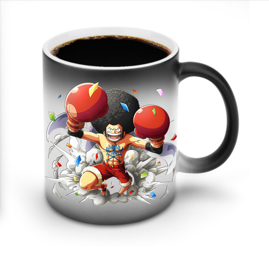 ワンピース モンキー・D・ルフィ ONE PIECE Monkey D. Luffy 温度変色マグカップ