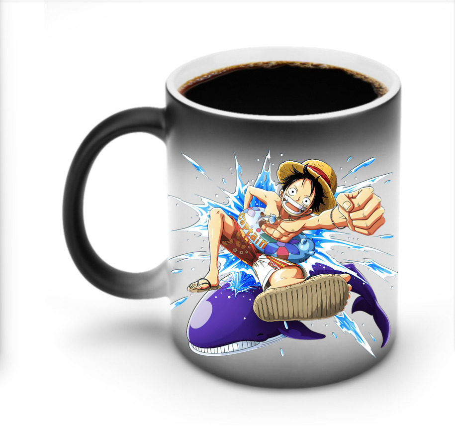 ワンピース モンキー・D・ルフィ ONE PIECE Monkey D. Luffy 温度変色マグカップ