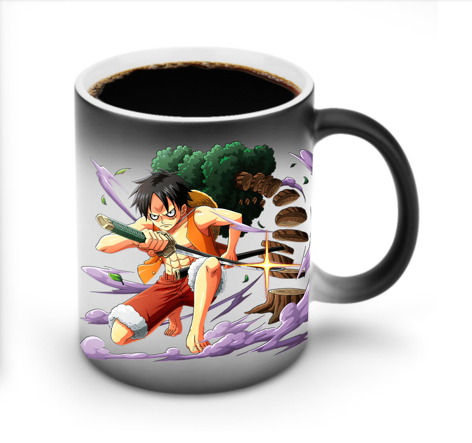 ワンピース モンキー・D・ルフィ ONE PIECE Monkey D. Luffy 温度変色マグカップ