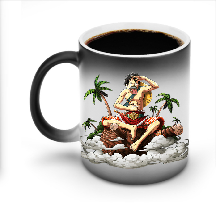 ワンピース モンキー・D・ルフィ ONE PIECE Monkey D. Luffy 温度変色マグカップ