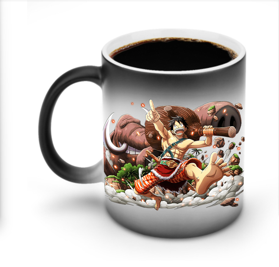 ワンピース モンキー・D・ルフィ ONE PIECE Monkey D. Luffy 温度変色マグカップ