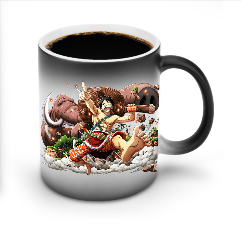 ワンピース モンキー・D・ルフィ ONE PIECE Monkey D. Luffy 温度変色マグカップ