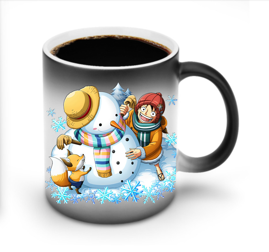 ワンピース モンキー・D・ルフィ ONE PIECE Monkey D. Luffy 温度変色マグカップ