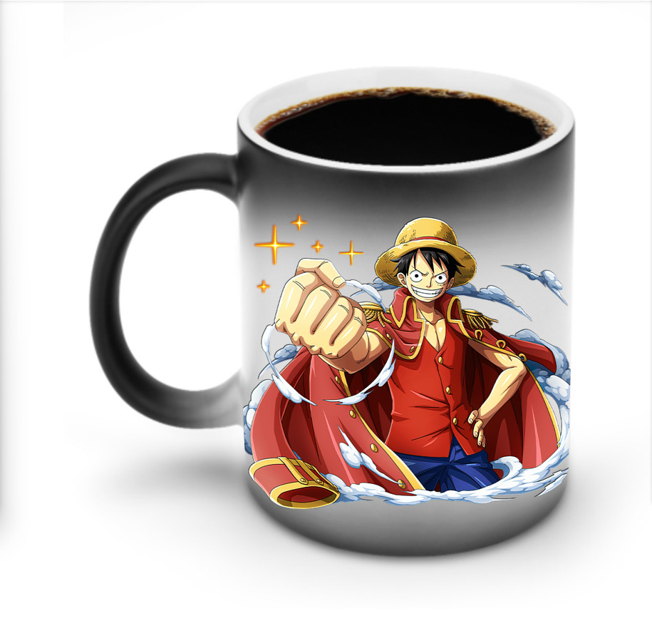 ワンピース モンキー・D・ルフィ ONE PIECE Monkey D. Luffy 温度変色マグカップ