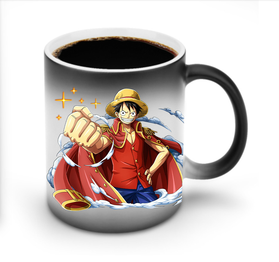 ワンピース モンキー・D・ルフィ ONE PIECE Monkey D. Luffy 温度変色マグカップ