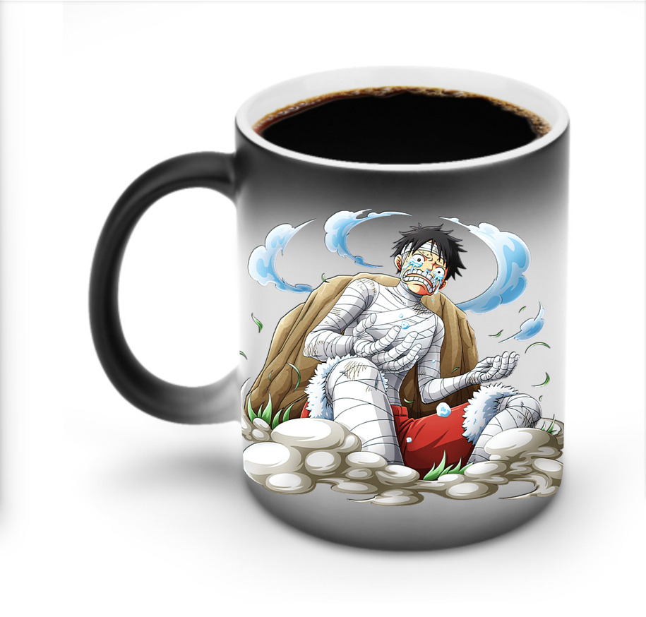 ワンピース モンキー・D・ルフィ ONE PIECE Monkey D. Luffy 温度変色マグカップ
