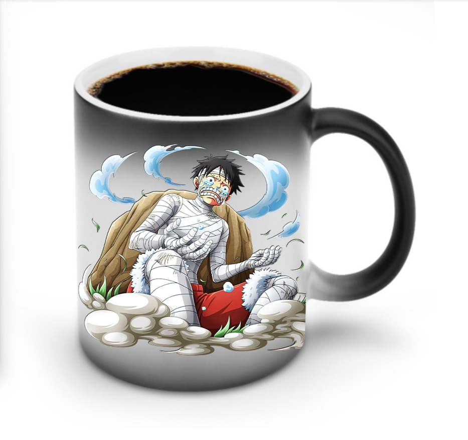 ワンピース モンキー・D・ルフィ ONE PIECE Monkey D. Luffy 温度変色マグカップ