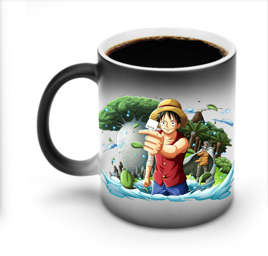 ワンピース モンキー・D・ルフィ ONE PIECE Monkey D. Luffy 温度変色マグカップ