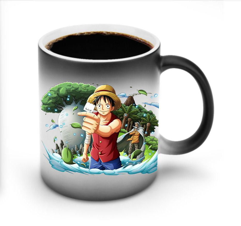ワンピース モンキー・D・ルフィ ONE PIECE Monkey D. Luffy 温度変色マグカップ