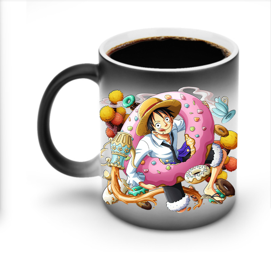 ワンピース モンキー・D・ルフィ ONE PIECE Monkey D. Luffy 温度変色マグカップ